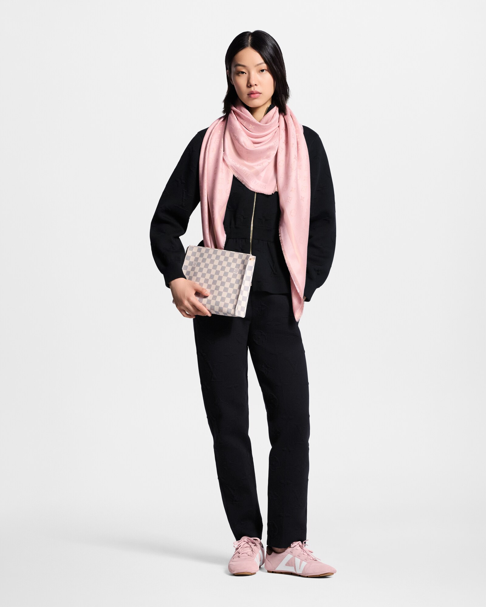 Monogram Shine Shawl S00 - Women - Accessories | LOUIS VUITTON ®